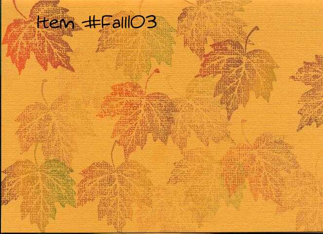 Fall Leaf Card