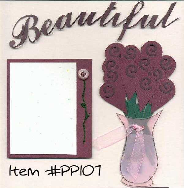 Beautiful Flowers Paper Piecing Set