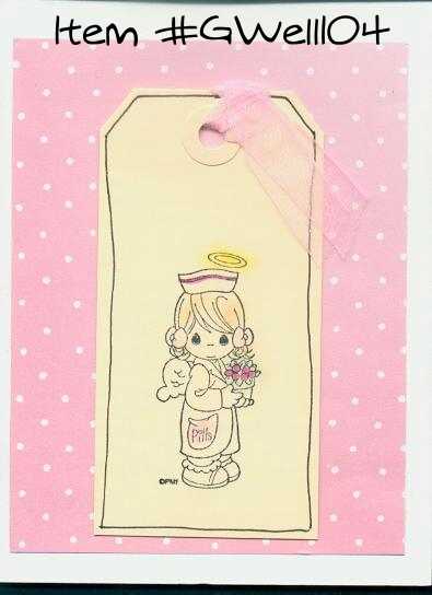 Precious Moments Get Well Card