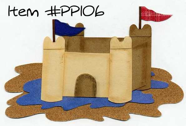 Sand Castle Paper Piecing